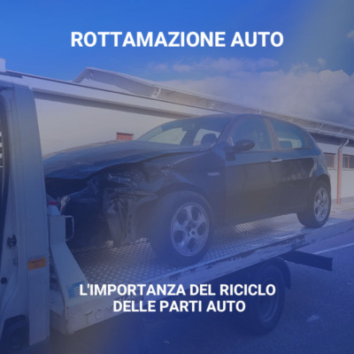 riciclare parti auto